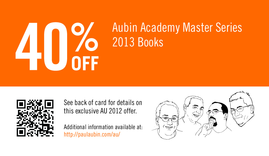 #AU2012 Discount Card